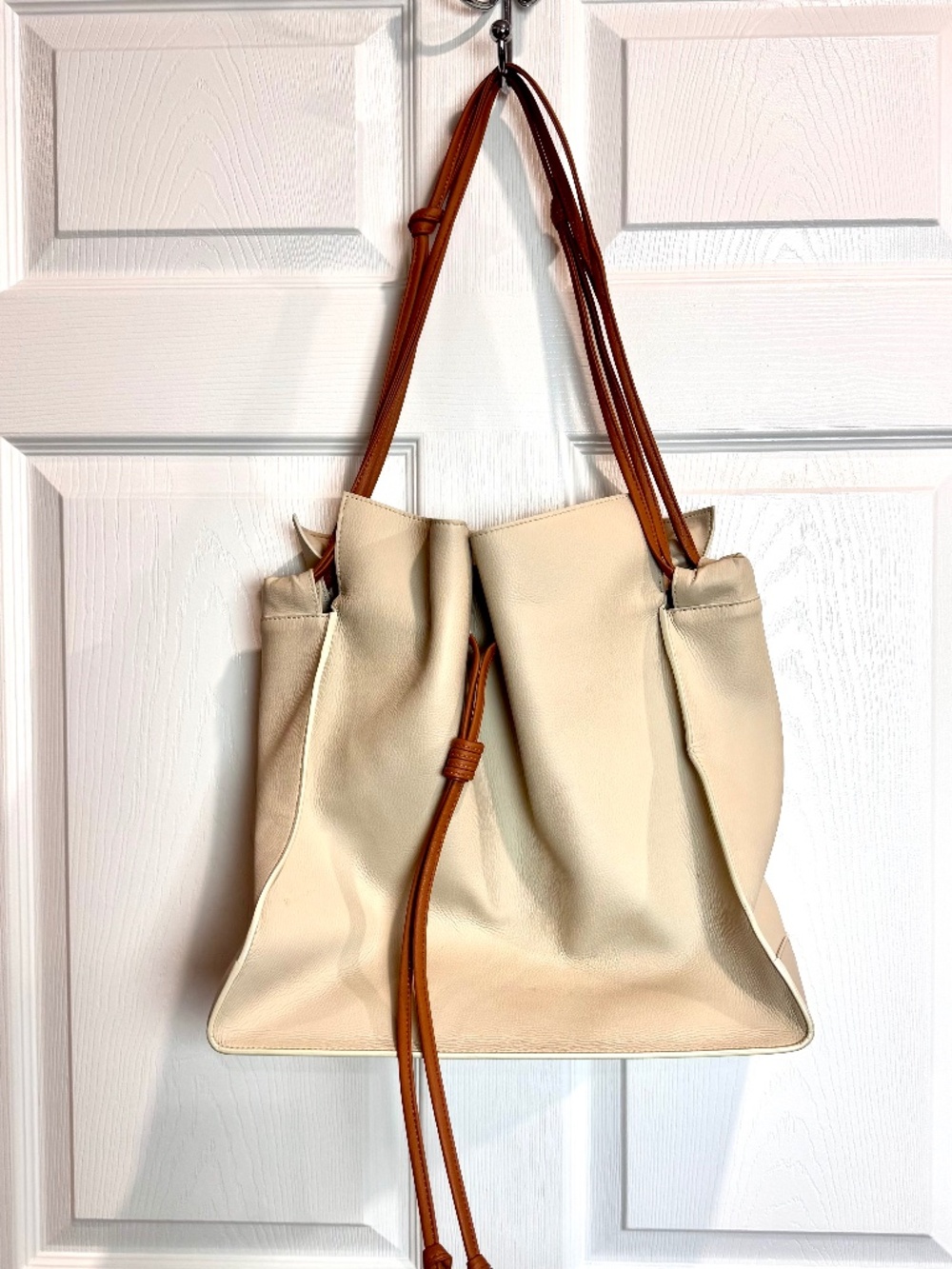 Von Holzhausen large Technik-Leather Top Handle Tote/Bucket Bag